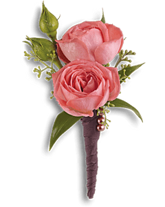 Rose Simplicity Boutonniere